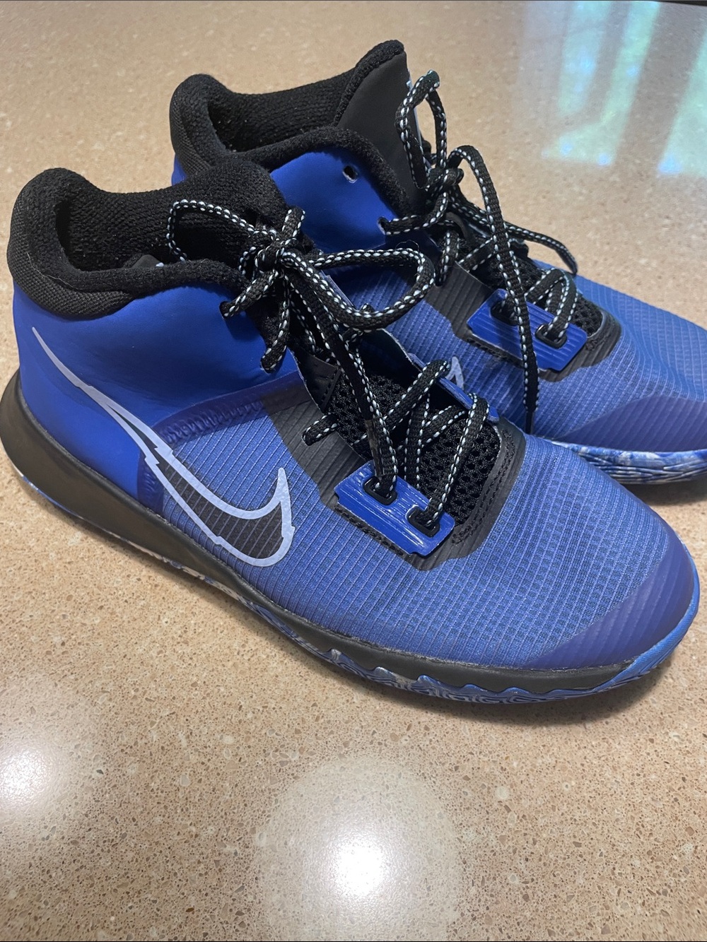Nike Kyrie Irving Royal Blue and Black Performance Basketball Shoes
